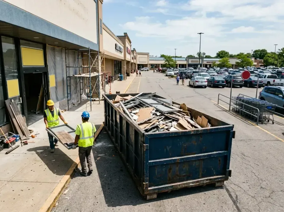 retail-store-renovation-debris-003 — frequently asked questions, Roll-off Dumpster Rentals in Ambler, PA